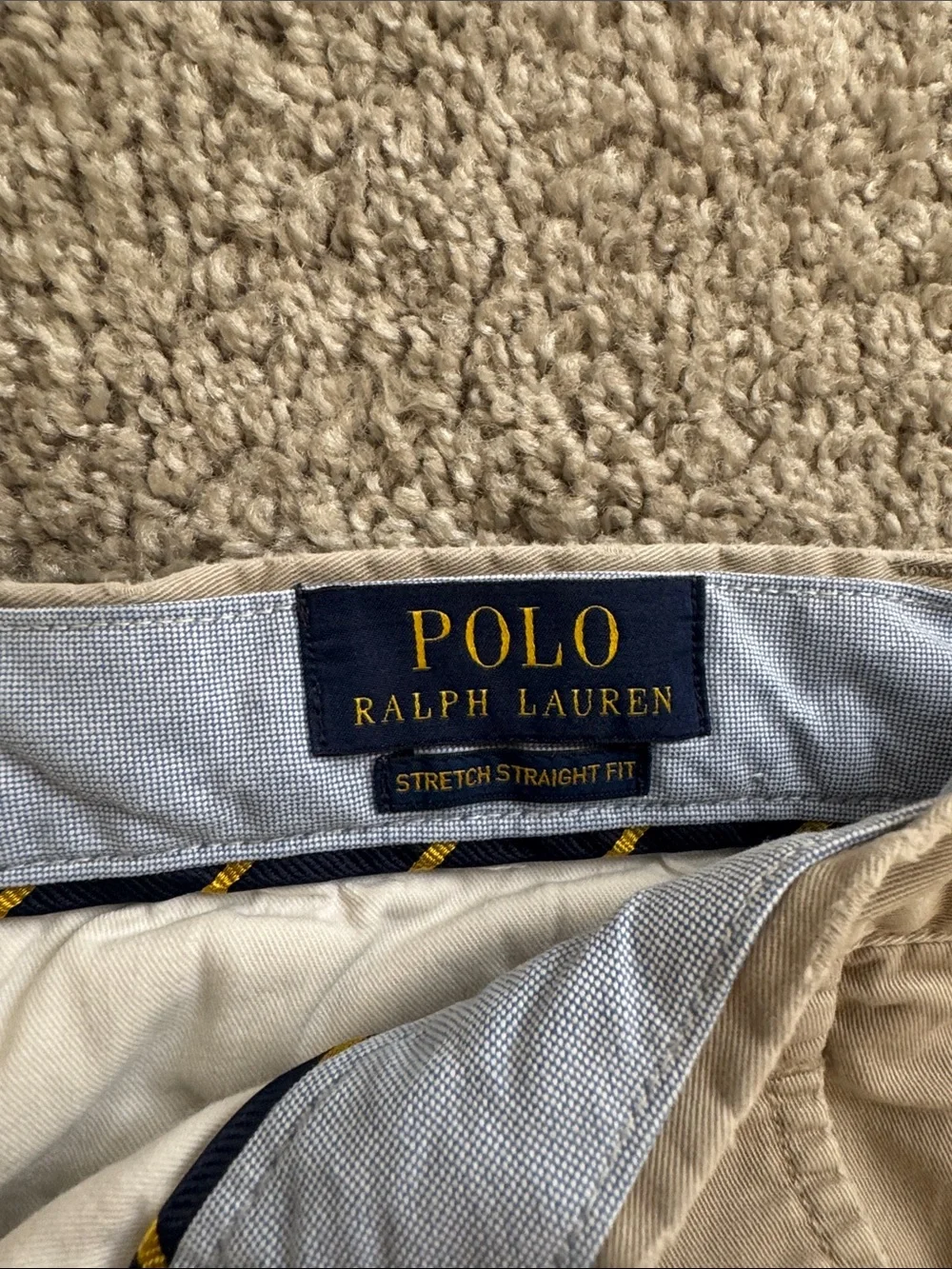 Polo by Ralph Lauren Men’s Khaki Beige Chino Pants